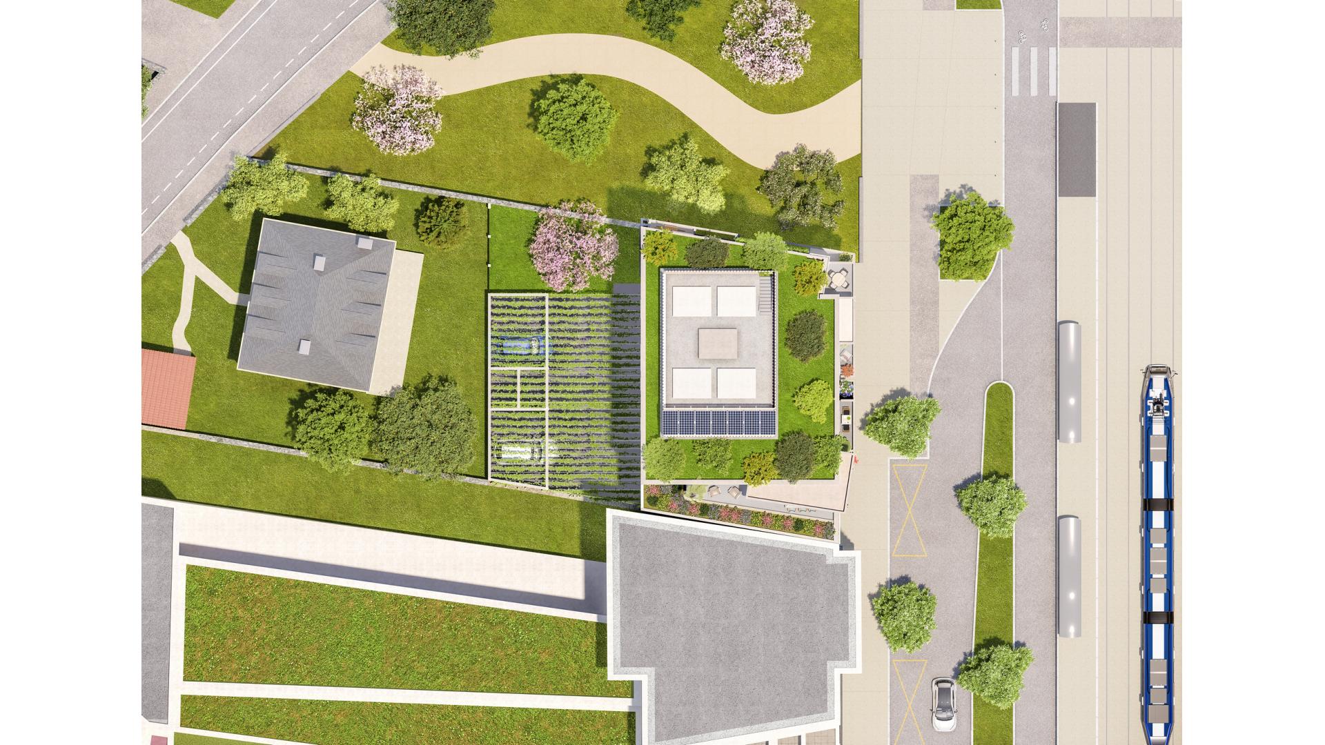 Programme neuf Grenoble — Au sein d’un quartier en plein essor, à proximité immédiate du centre historique de Grenoble, cette ... à Grenoble — éligible PTZ