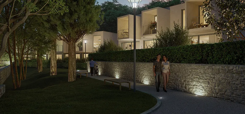 Programme neuf Nîmes — Située à Nîmes, cette résidence bénéficie d’une excellente accessibilité grâce à deux axes autorouti... à Nîmes — éligible PTZ