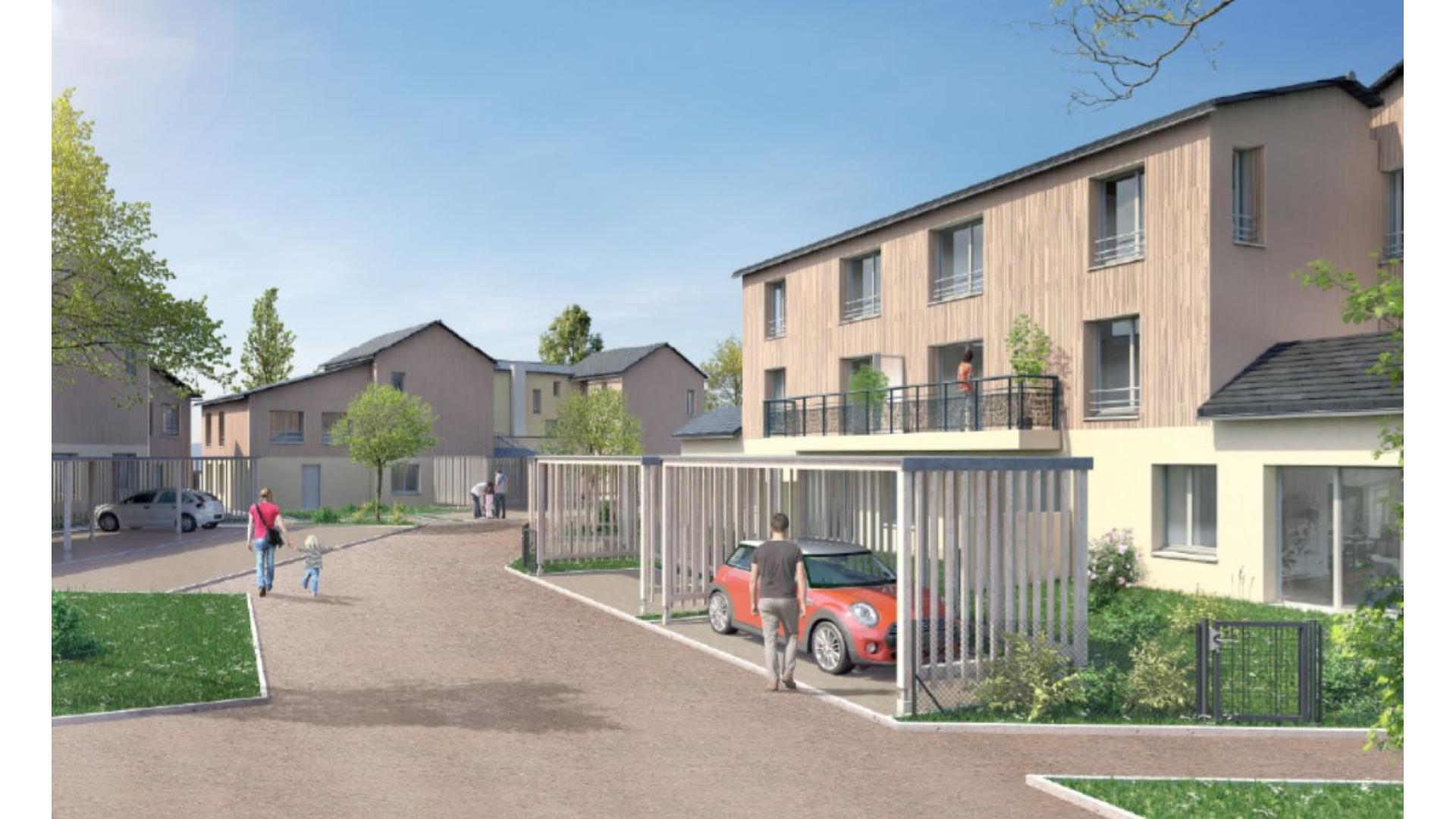 Programme neuf L'hermitage — Située dans un environnement paisible, cette résidence propose des appartements neufs de type T3, di... à L'hermitage