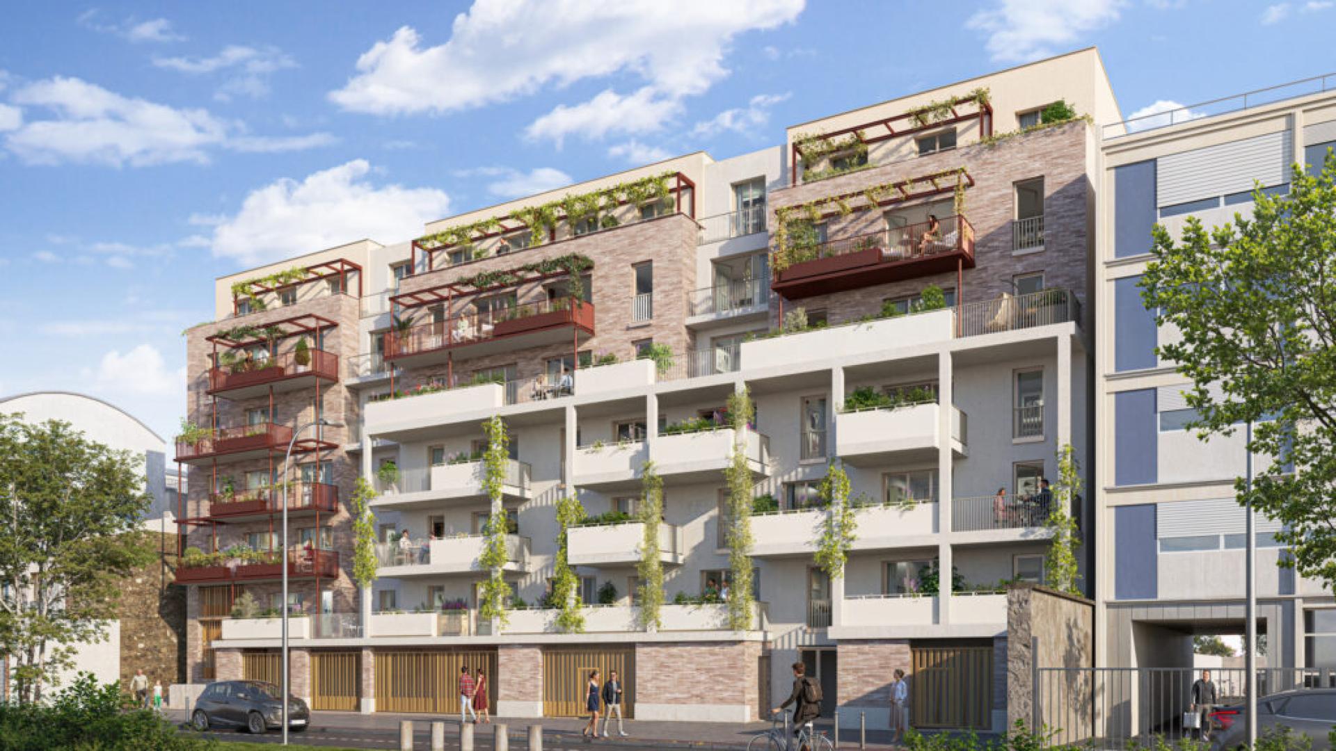 Programme neuf Juvisy-sur-Orge — Située dans un environnement paisible à proximité immédiate de l’Orge et de la Seine, cette résidenc... à Juvisy-sur-Orge — éligible PTZ