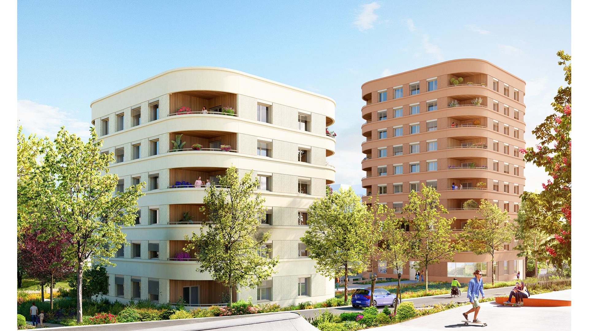 Programme neuf Rillieux-la-Pape — Située au cœur d’un environnement urbain dynamique, cette nouvelle réalisation propose une sélection... à Rillieux-la-Pape — éligible PTZ