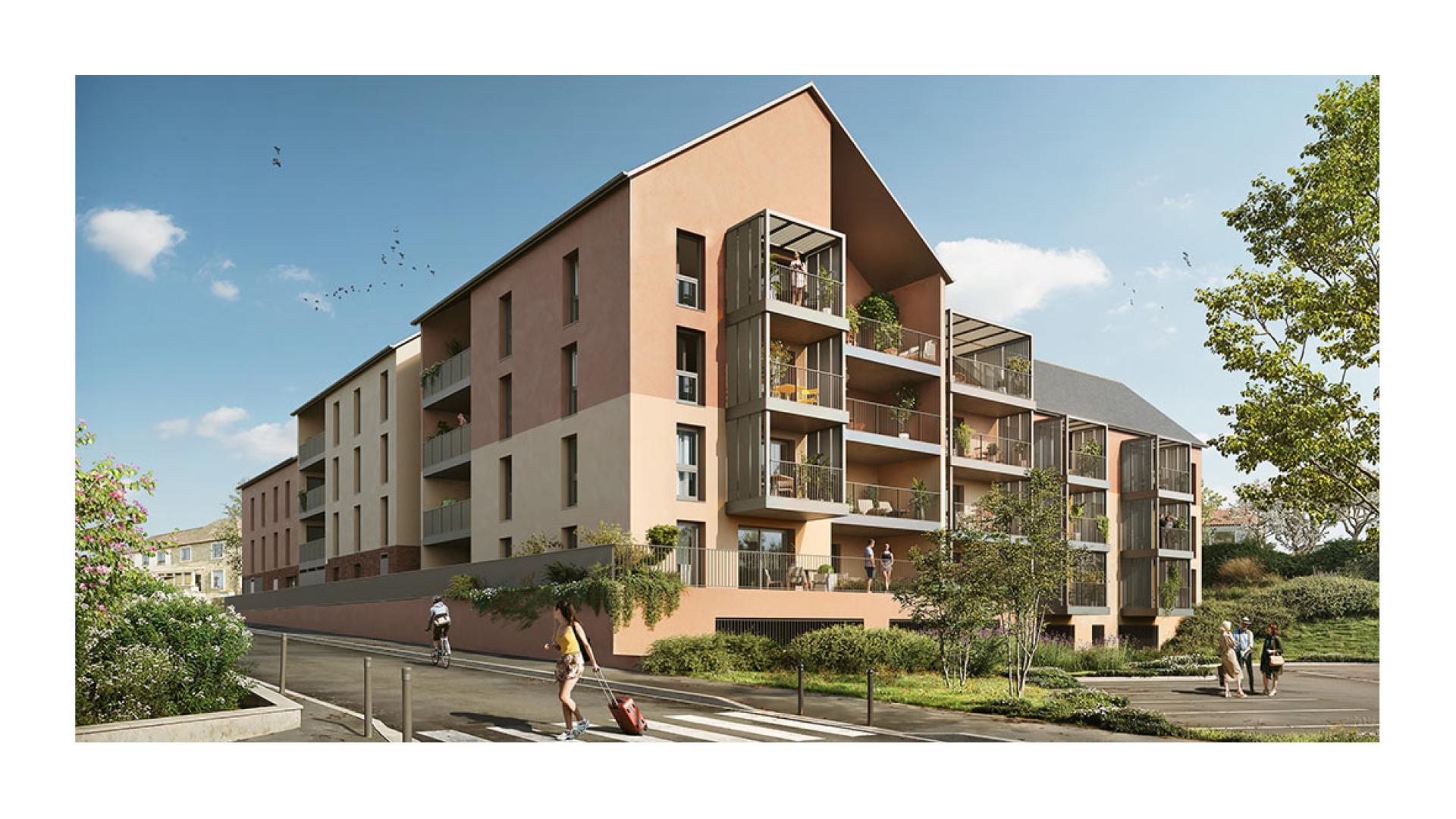 Programme neuf L'hermitage — Située au cœur d’un environnement résidentiel recherché, cette nouvelle réalisation propose des appa... à L'hermitage — éligible PTZ