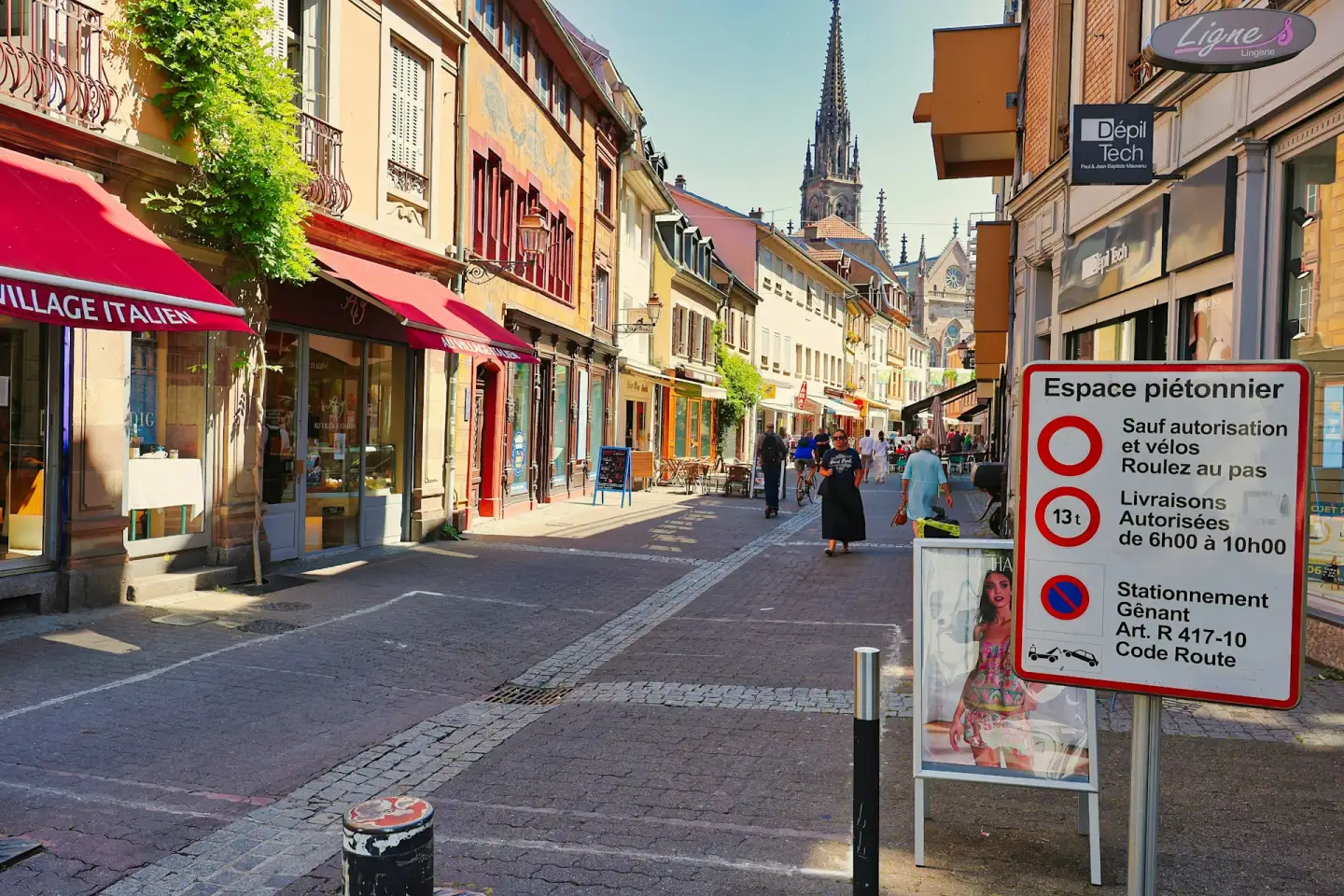 Vue panoramique de Mulhouse